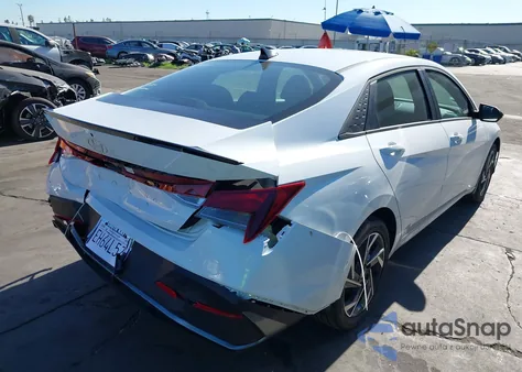 2025 Hyundai Elantra Sel Sport z USA, uszkodzony, nr VIN KMHLM4DG5SU066678